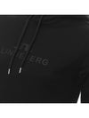 Alpha Logo Print Hoodie Black - J.LINDEBERG - BALAAN 4