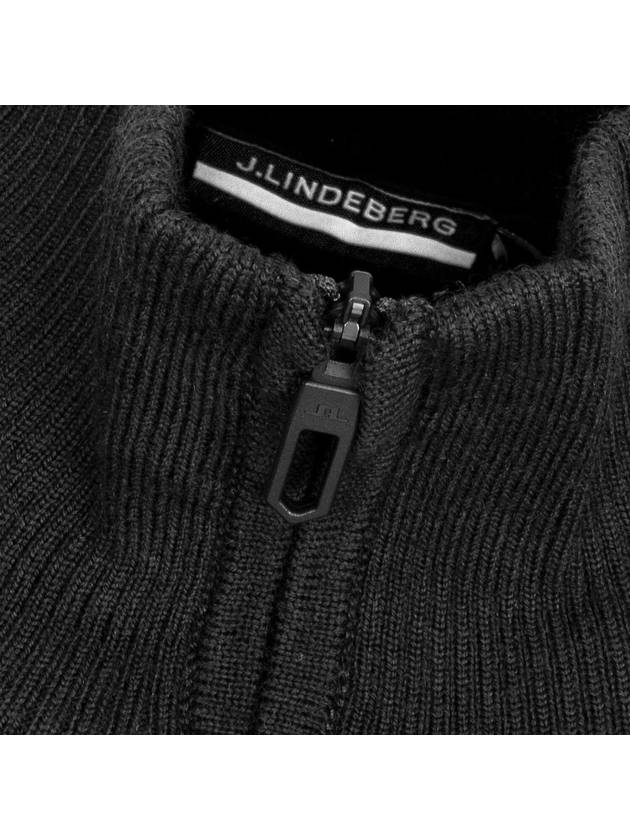 Men's Jeffrey Windbreaker Sweater Black - J.LINDEBERG - BALAAN 4