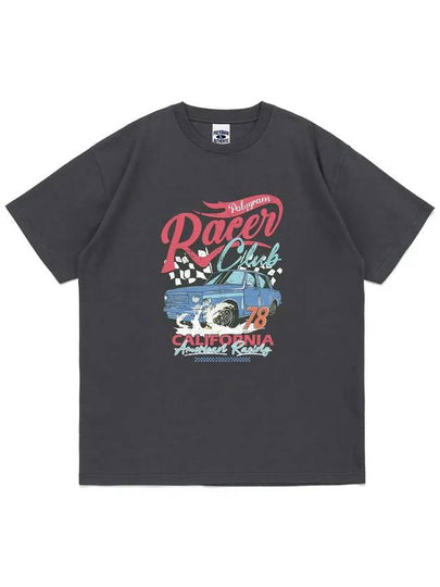 RACER CLUB T SHIRTS CHARCOAL - POLYGRAM - BALAAN 2