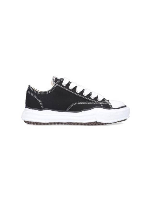 Peterson OG Sole Canvas Low Sneakers Black - MAISON MIHARA YASUHIRO - BALAAN 2