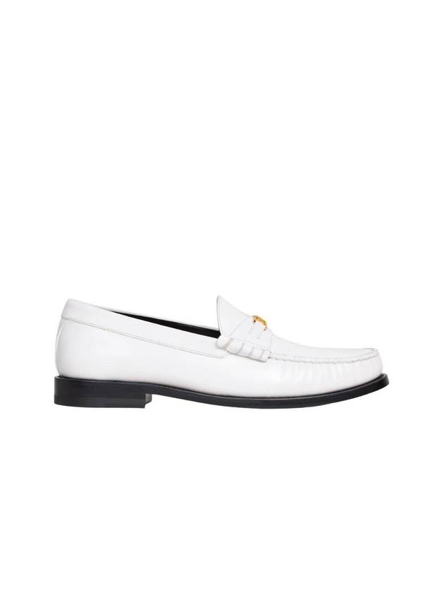 Polished Bull Ruco Triomphe Loafer White - CELINE - BALAAN.