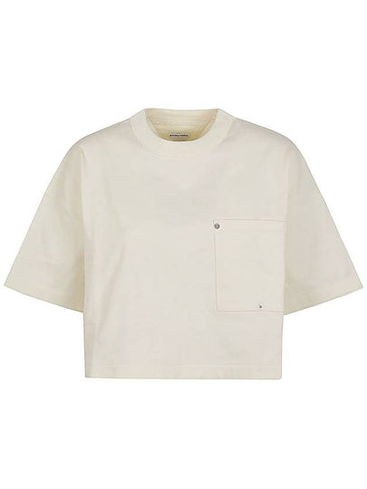 Crew Neck Pocket Short Sleeve T-Shirt White - BOTTEGA VENETA - BALAAN 2