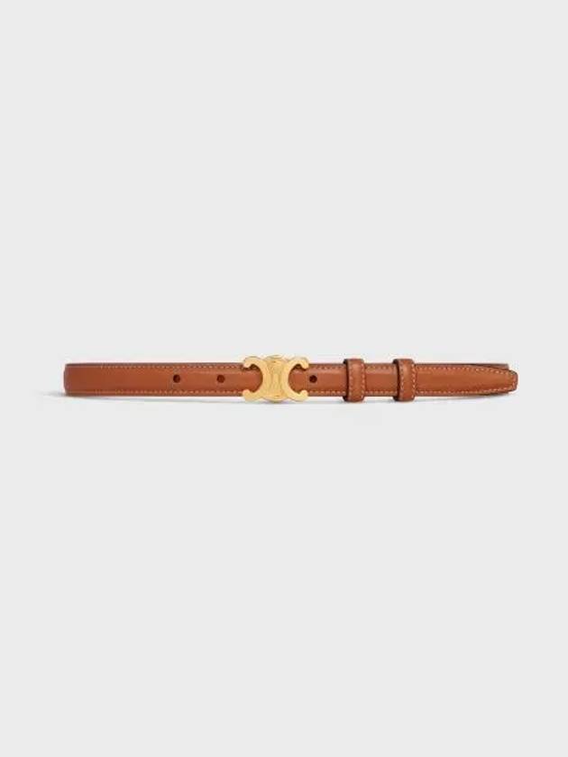 Small Triomphe Belt Tan - CELINE - BALAAN 2