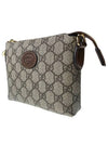 Men's Interlocking G Messenger Bag Beige - GUCCI - BALAAN.