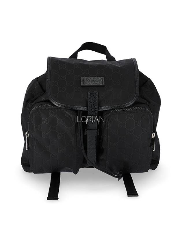 GG Pocket Nylon Backpack BLack - GUCCI - BALAAN 2