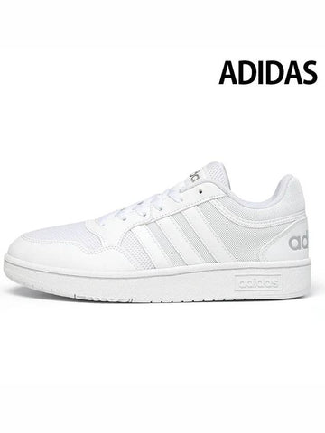 Women's Sneakers Hoops 30 Low All White GX6893 - ADIDAS - BALAAN 1