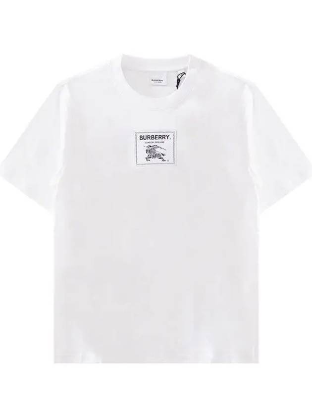 WoMen's Prorsum Label Cotton T-shirt White - BURBERRY - BALAAN 2