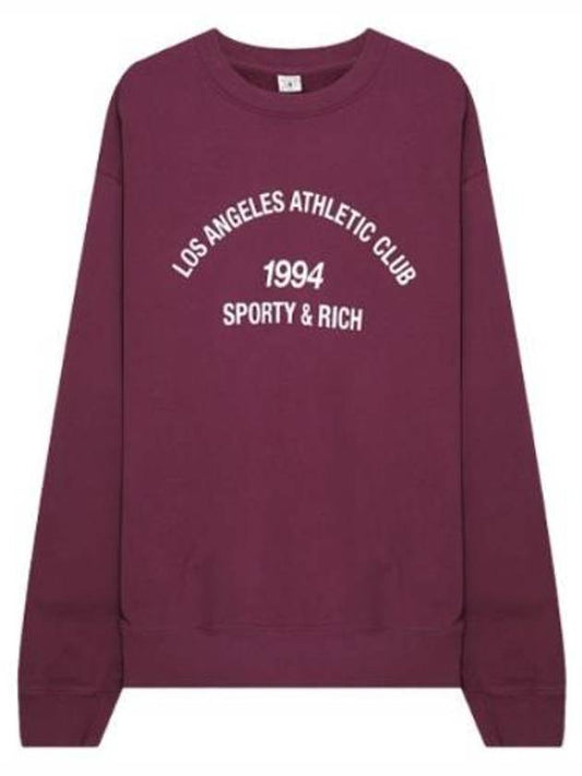 Sweatshirt Los Angeles Athletic Club Crew Neck Sweatshirt - SPORTY & RICH - BALAAN 1