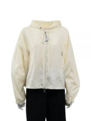 Jacket 1A0011654155034 White - MONCLER - BALAAN 1