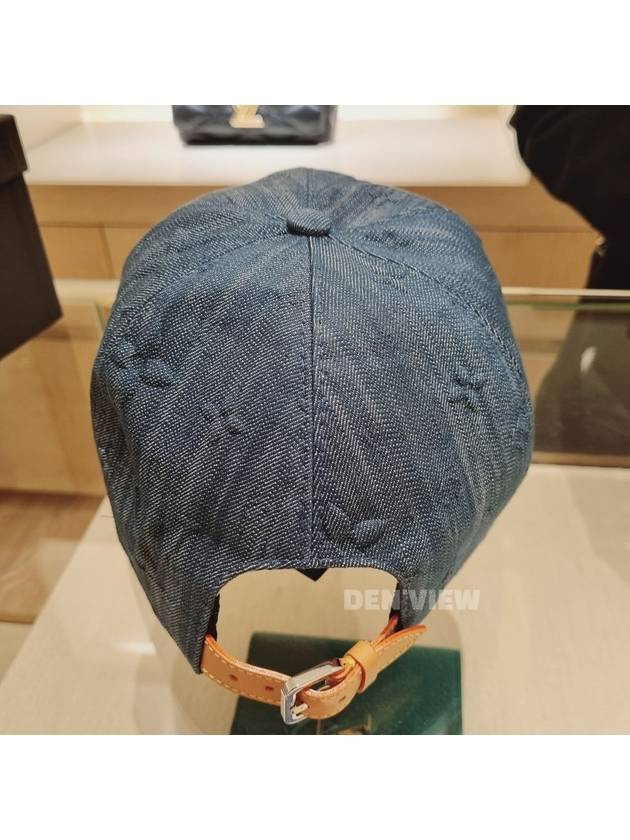 hat men monogram constellation cap blue denim - LOUIS VUITTON - BALAAN 3