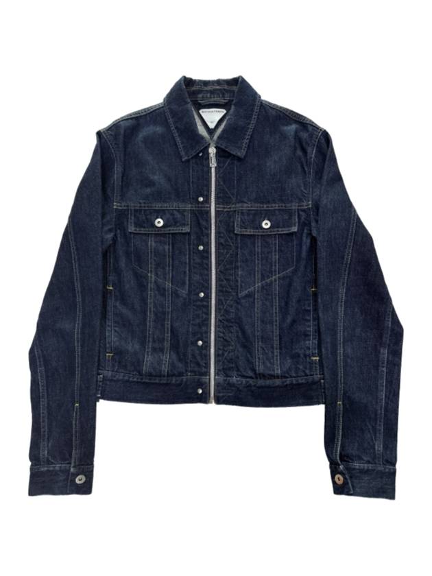 48 BV men s stitched denim trucker jacket - BOTTEGA VENETA - BALAAN 1