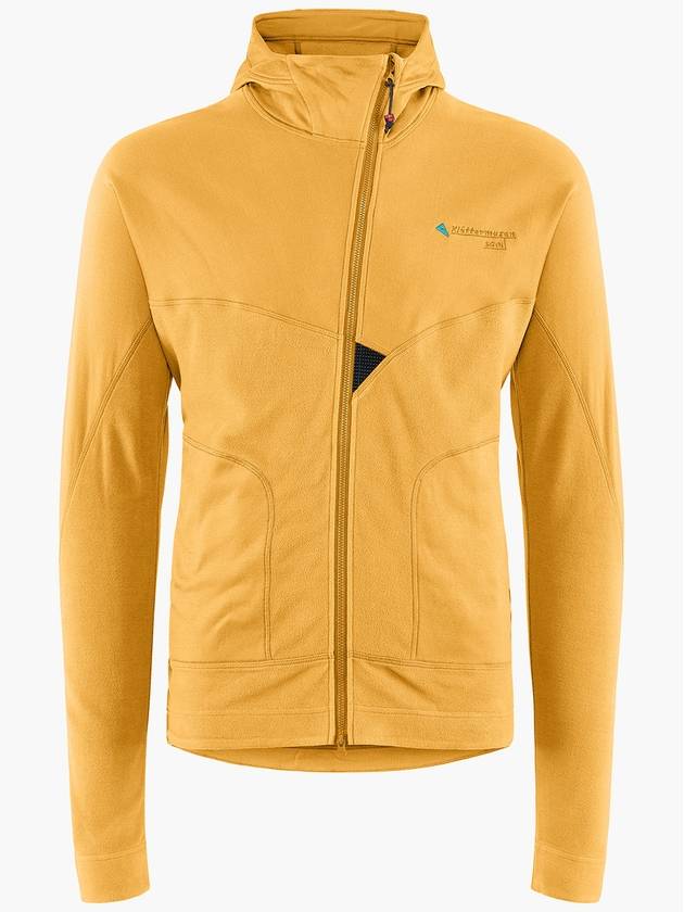 Men's Sigyn Zip Up Hoodie Amber Gold - KLATTERMUSEN - BALAAN 2