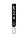 Logo Print Key Holder Black - GIVENCHY - BALAAN 1