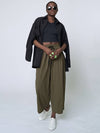 Tech Wide Pants Khaki - ATHPLATFORM - BALAAN 5