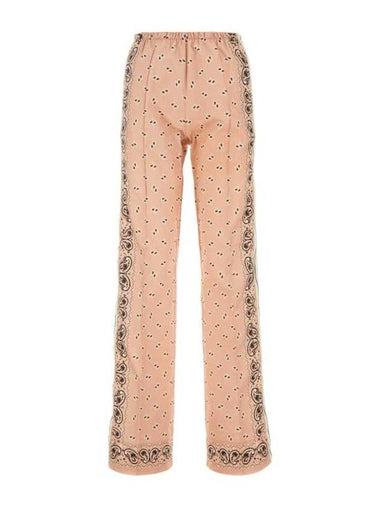 Straight Pants PWCJ010S24FAB002 3003 Printed - PALM ANGELS - BALAAN 1