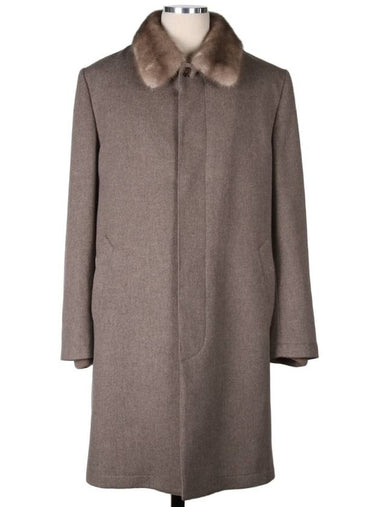 Cashmere inner mink coat - CORNELIANI - BALAAN 1