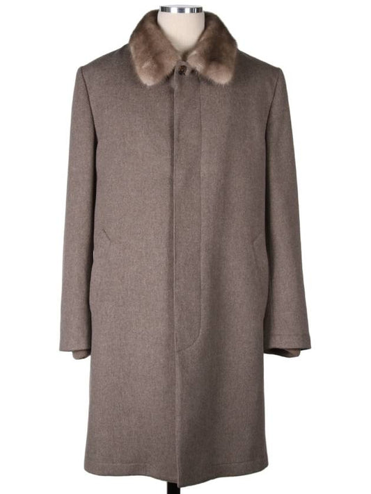 Cashmere inner mink coat - CORNELIANI - BALAAN 1