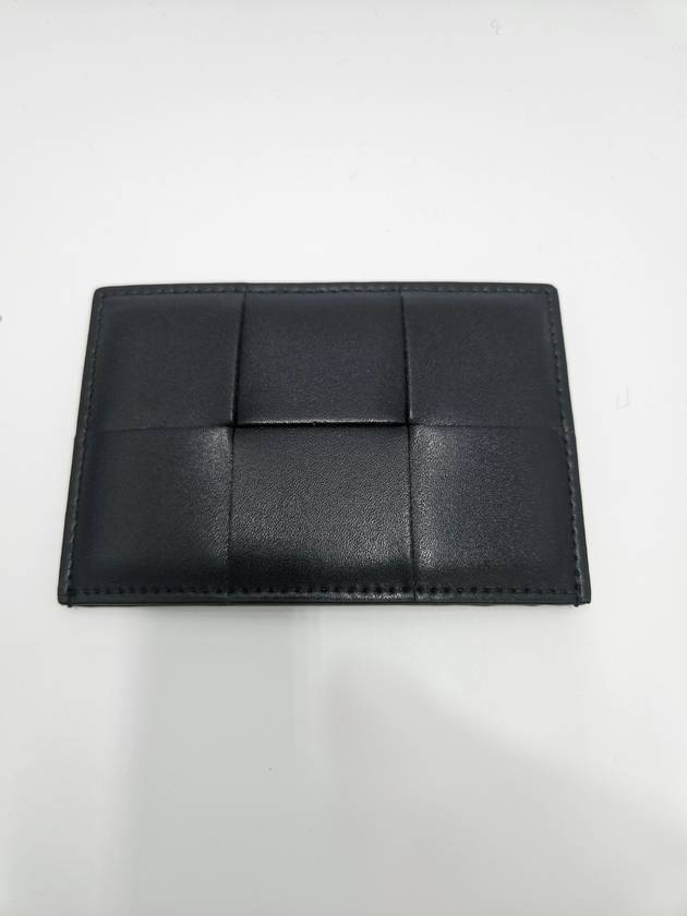 Intrecciato Cassette Card Wallet Black - BOTTEGA VENETA - BALAAN 2