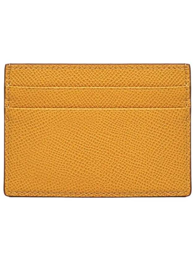 TB Grainy Leather Card Wallet Marigold - BURBERRY - BALAAN 4