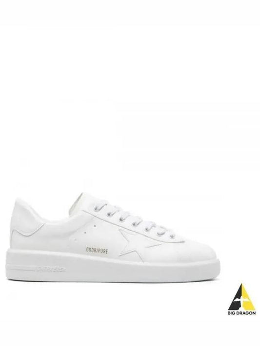 Purestar Lace-Up Low-Top Sneakers White - GOLDEN GOOSE - BALAAN 2