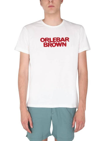 "SAMMY OB TOWELLING" T-SHIRT - ORLEBAR BROWN - BALAAN 1