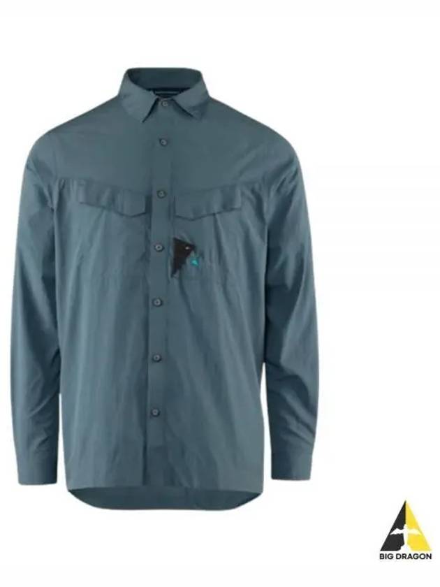 New LS Shirt Man Whistle Blue 10371 667 - KLATTERMUSEN - BALAAN 2