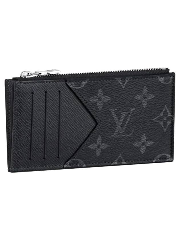 Monogram Coin Card Holder Black - LOUIS VUITTON - BALAAN 2