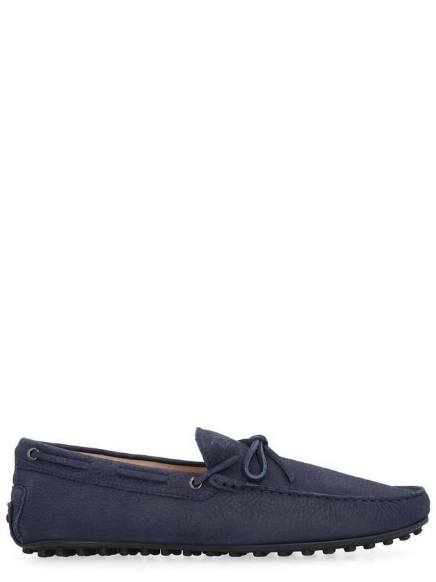 City Bow Detail Driving Shoes Navy - TOD'S - BALAAN 2