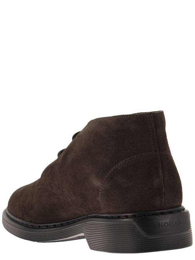 Suede Desert Boots HXM5760EP70HG0 - HOGAN - BALAAN 4