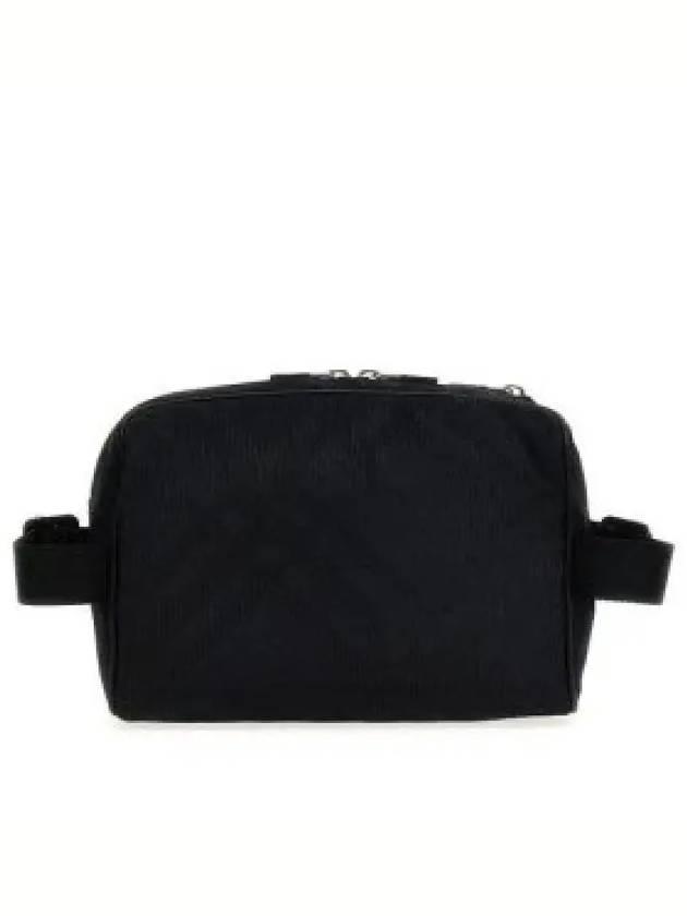 Check Jacquard Belt Bag Black - BURBERRY - BALAAN 2