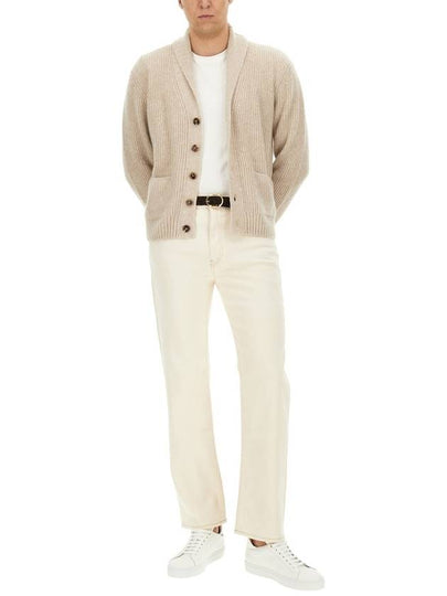 CASHMERE AND SILK CARDIGAN - TOM FORD - BALAAN 2