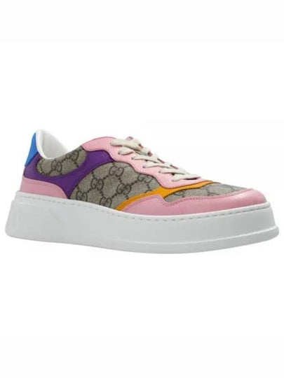 GG Supreme Canvas Low Top Sneakers - GUCCI - BALAAN 2