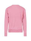 Embroidery Logo Fine Wool Cardigan Pink - VIVIENNE WESTWOOD - BALAAN 3