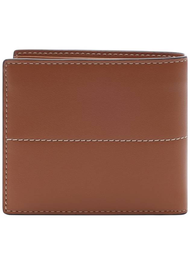 Center Stitch Half Wallet Brown - TOD'S - BALAAN 5