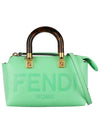 By The Way Small Leather Tote Bag Green - FENDI - BALAAN 2