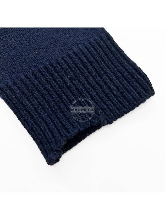 Elbow Patch Cardigan Navy - MAISON MARGIELA - BALAAN 10