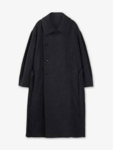 Asymmetric Bathrobe Coat Black CO1064LF504BK999 - LEMAIRE - BALAAN 1