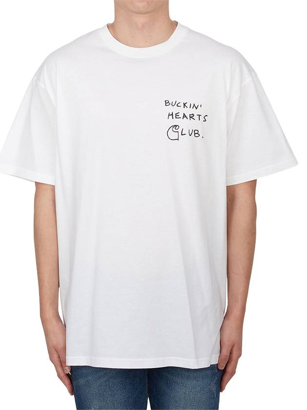 Pepe B.H.C Short Sleeve T-Shirt White - CARHARTT WIP - BALAAN 2