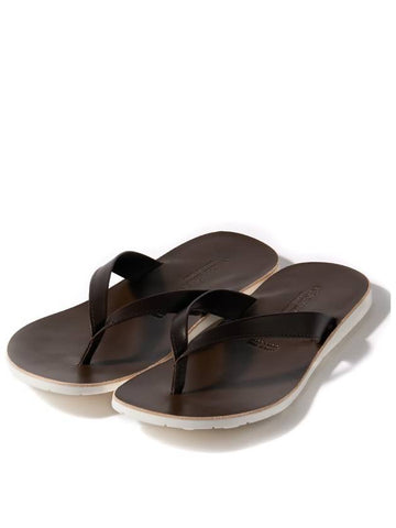 Antichi Romani Fisherman Flip-flops Sicily Dark Brown - ANTICHI ROMANI - BALAAN 1