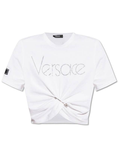 short sleeve t-shirt 1015303 1A108462W210 - VERSACE - BALAAN 2