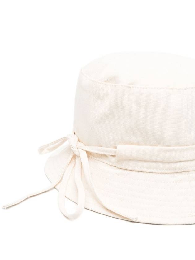 Le bob Gadjo Bucket Hat Offwhite - JACQUEMUS - BALAAN 3