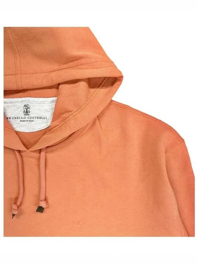 Men's Hoodie Orange - BRUNELLO CUCINELLI - BALAAN 6