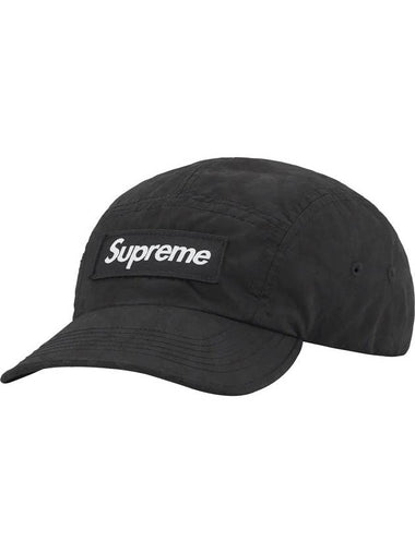 Overdyed Camo Nylon Camp Cap Black - SUPREME - BALAAN 1