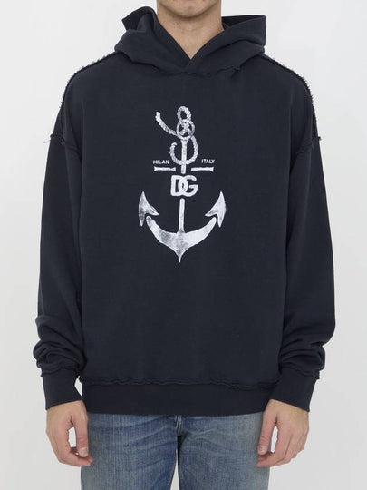 Hooded Sweatshirt G9AUOTG7K5V B0665 Black - DOLCE&GABBANA - BALAAN 2