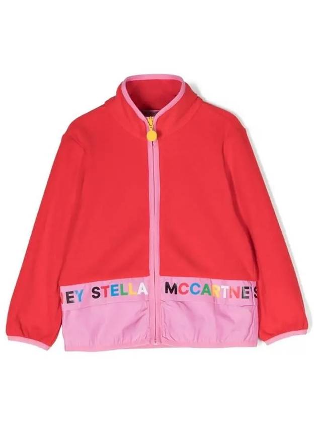 Stella Kids Logo Fleece Red - STELLA MCCARTNEY - BALAAN 1