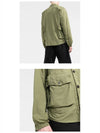 Wappen Patch Parachute Pocket Shirt Jacket Khaki - STONE ISLAND - BALAAN 6