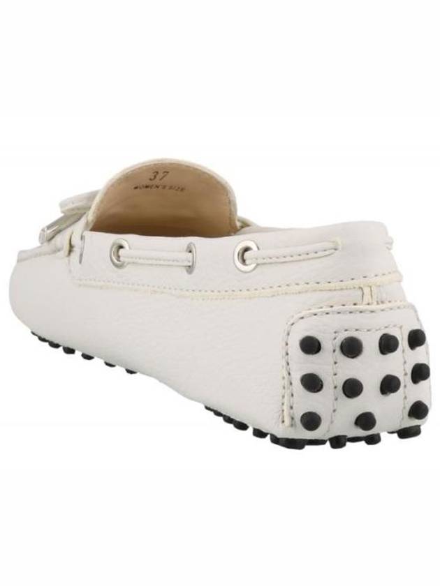 Women's Gommino Driving Shoes White - TOD'S - BALAAN 4