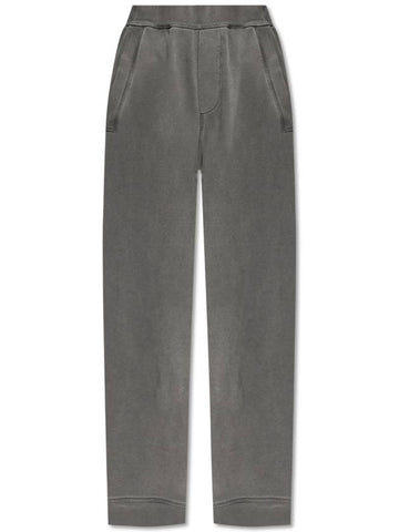 Dsquared2 Wide-leg Sweatpants, Women's, Grey - DSQUARED2 - BALAAN 1