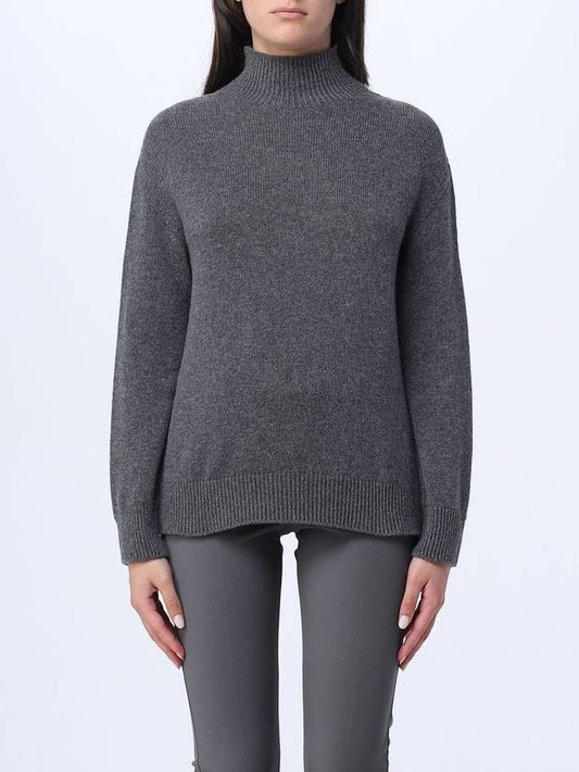 Women's Tahiti Cashmere Yarn Turtleneck Medium Grey - S MAX MARA - BALAAN 2