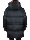 Logo Applique Nylon Puffer Padding Charcoal Grey - BURBERRY - BALAAN 6